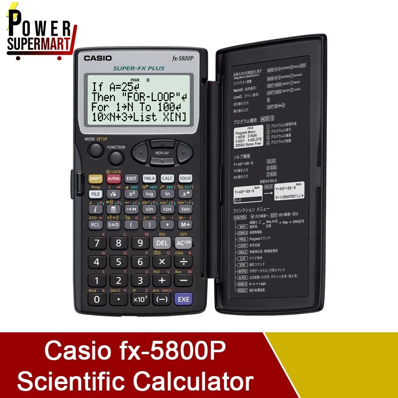 Casio 5800p price top