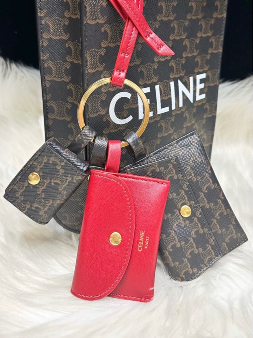 Celine key card holder, 名牌, 手袋及銀包 Carousell
