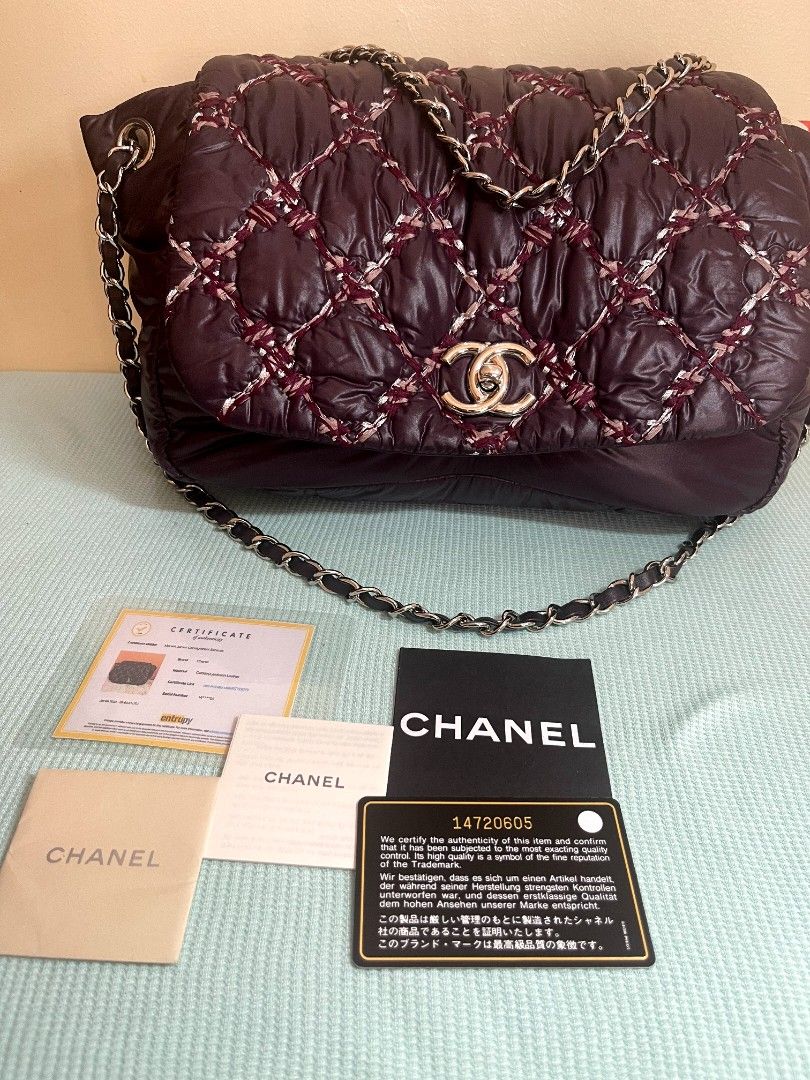 Chanel flap quilted nylon (Category: Luxury Bags & Wallets) located in Antipolo. Submitted by msshop26 (Listing ID 1253678879, Image 3). Description: .