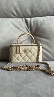 500+ affordable chanel vanity top handle For Sale, Bags & Wallets