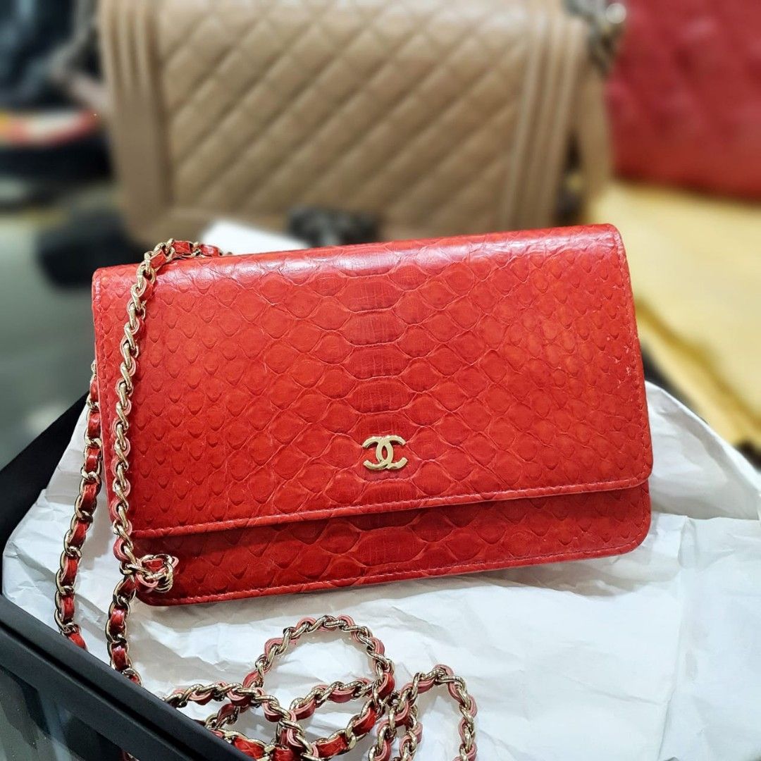 Chanel card holder, Luxury, Bags & Wallets on Carousell