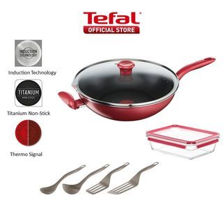 T-fal t-fal ingenio stainless steel cookware set 4 piece induction  stackable, detachable handle, removable handle, rv cookware, coo