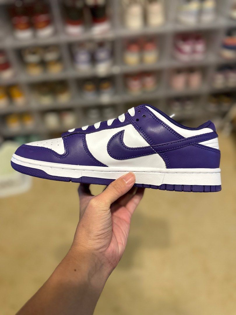 CHEAPEST US9 Purple Court Dunk Low for sale Women s Fashion