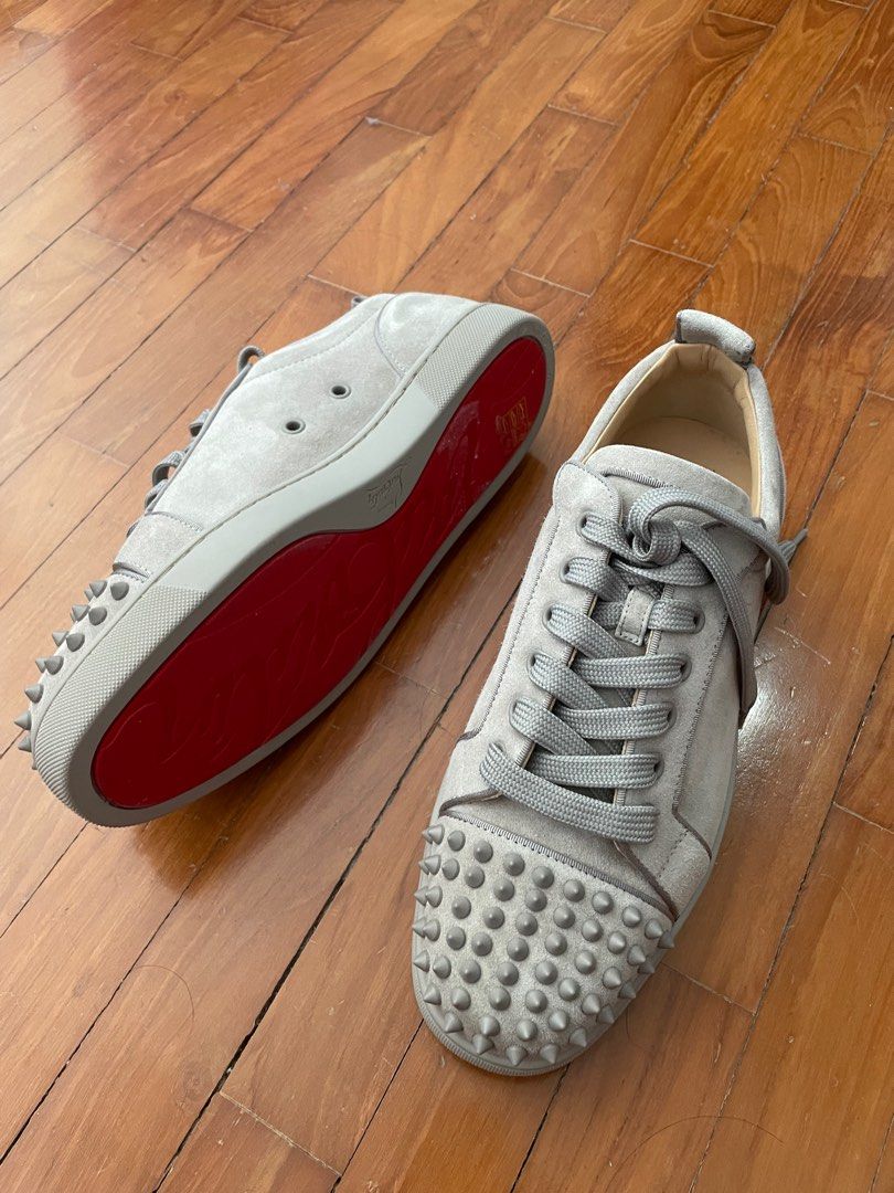Christian Louboutin, Shoes, Lb Red Bottom White Spikes