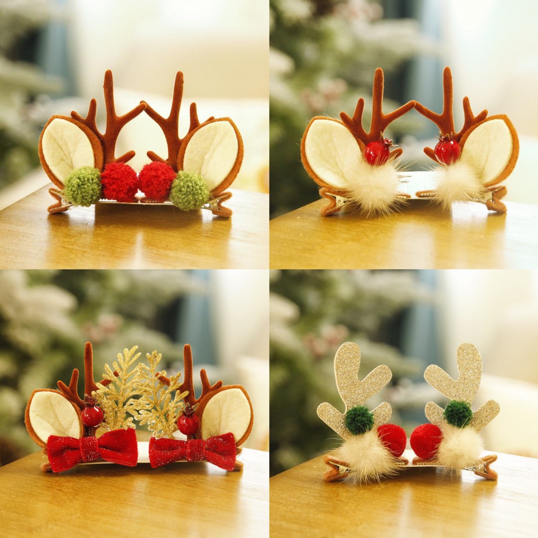Christmas deals hair clips