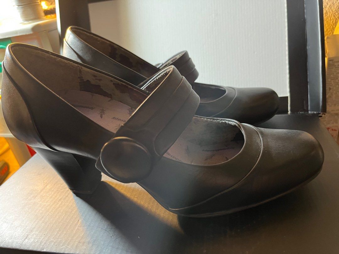 Clarks Mary Jane style high heels Women s Fashion Footwear