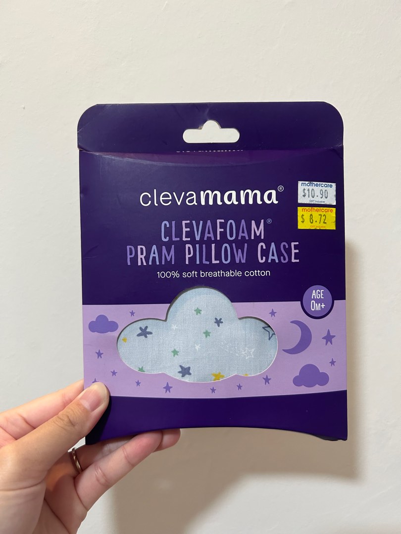 Clevamama ClevaFoam Pram Pillow Case, Babies & Kids, Baby Nursery