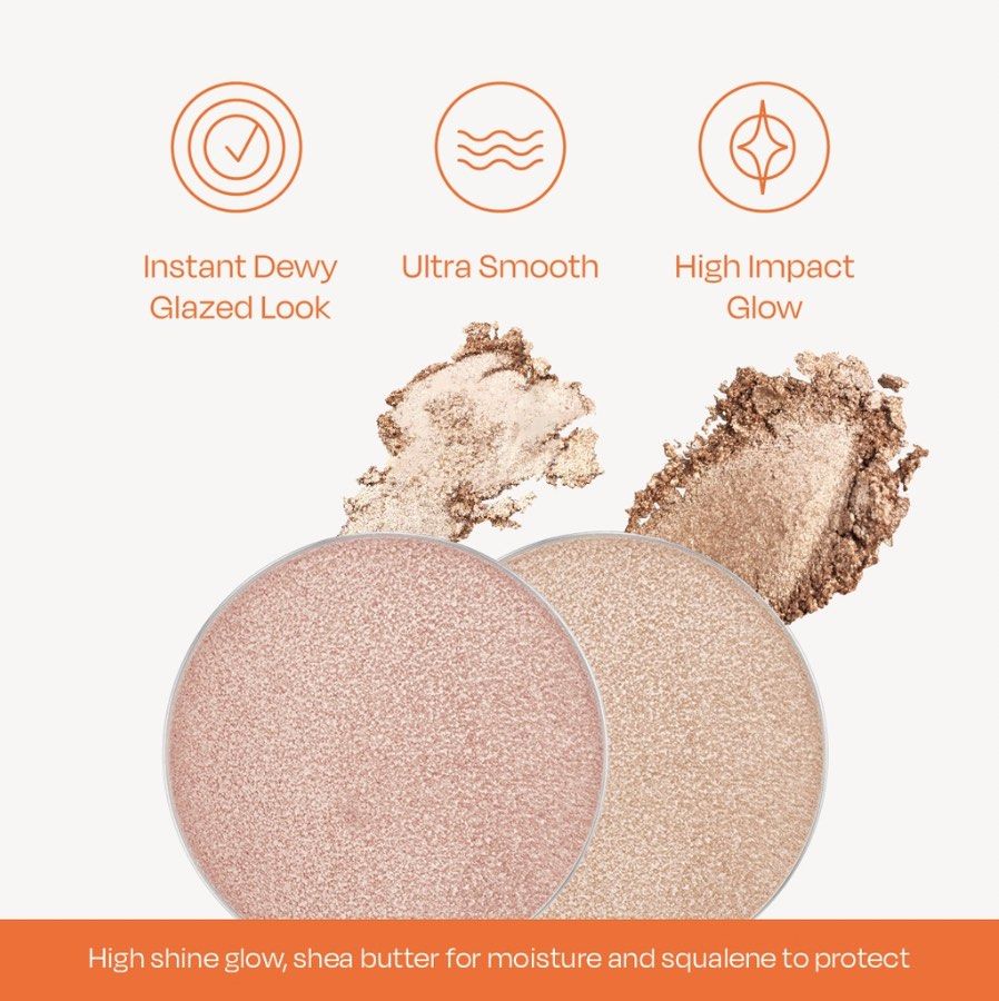 co create butter glazed highlighter mad for makeup (new romantics