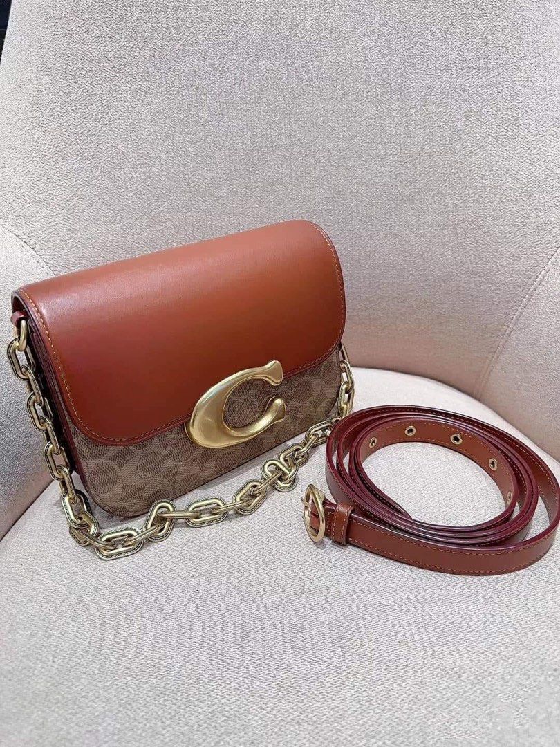 Coach elle chain crossbody deals