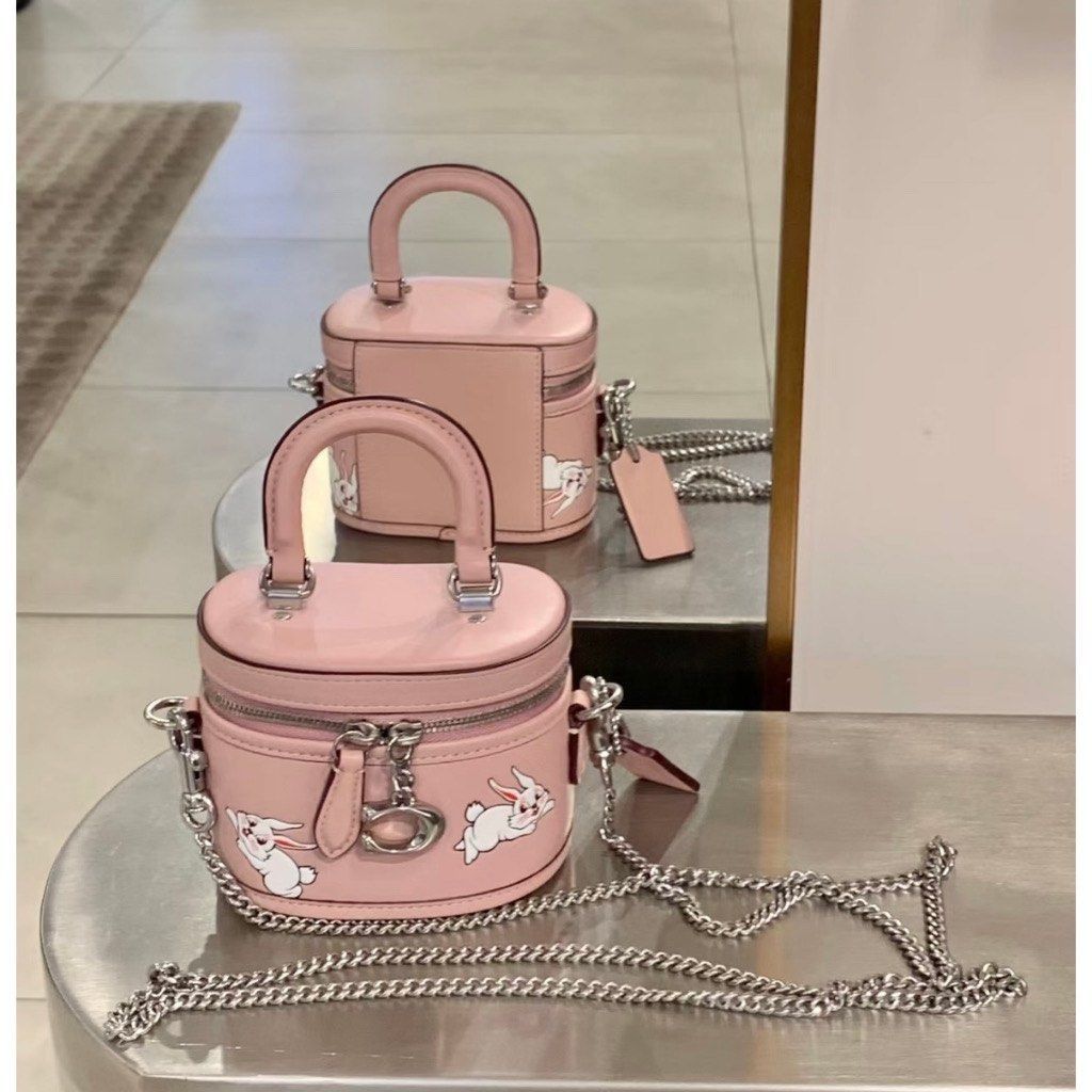 Coach trail sale bag pink