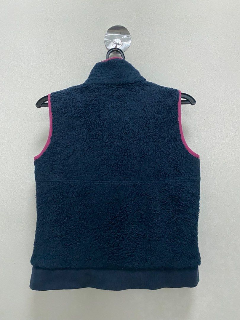 Columbia fuzzy vest top