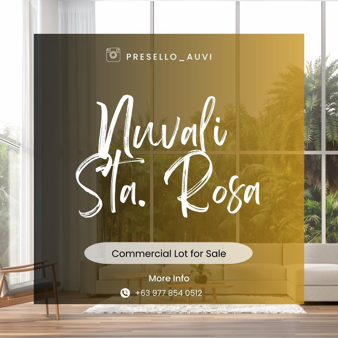 Commercial Lot for Sale in Nuvali, Sta Rosa, Laguna, Property, For Sale