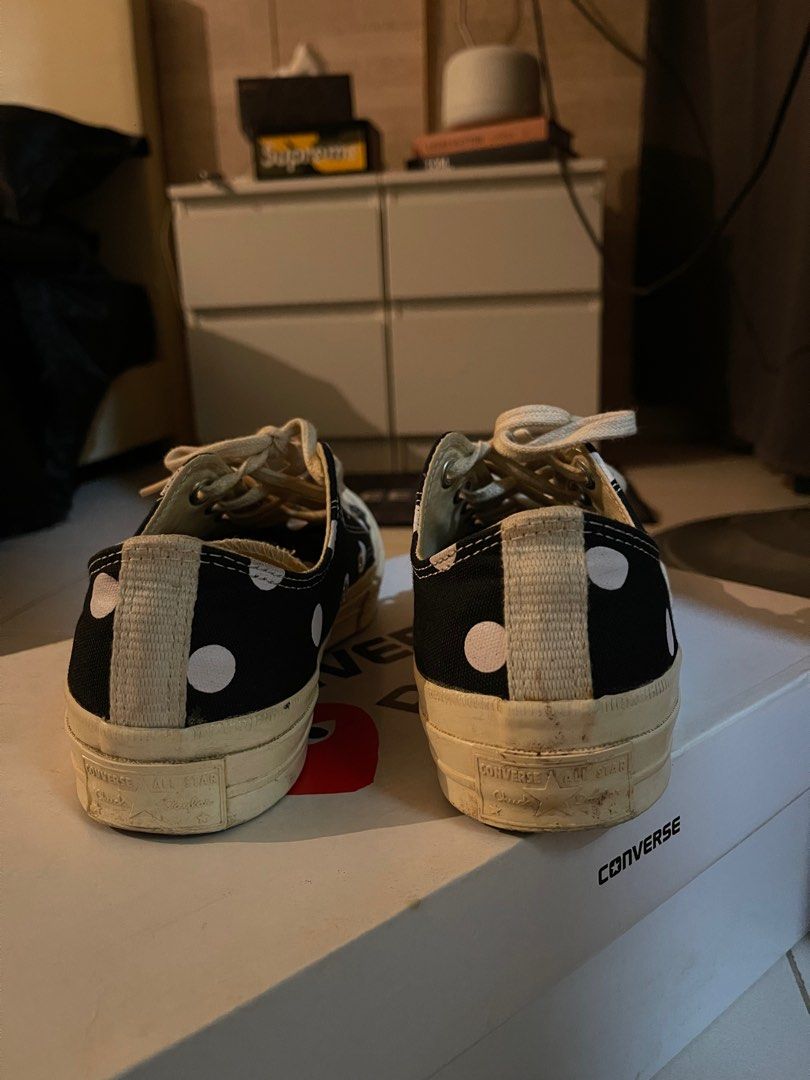 Cdg polka dot shoes cheap