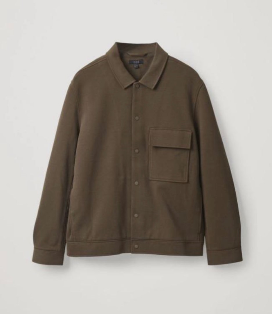 Cos cotton twill shirt jacket top