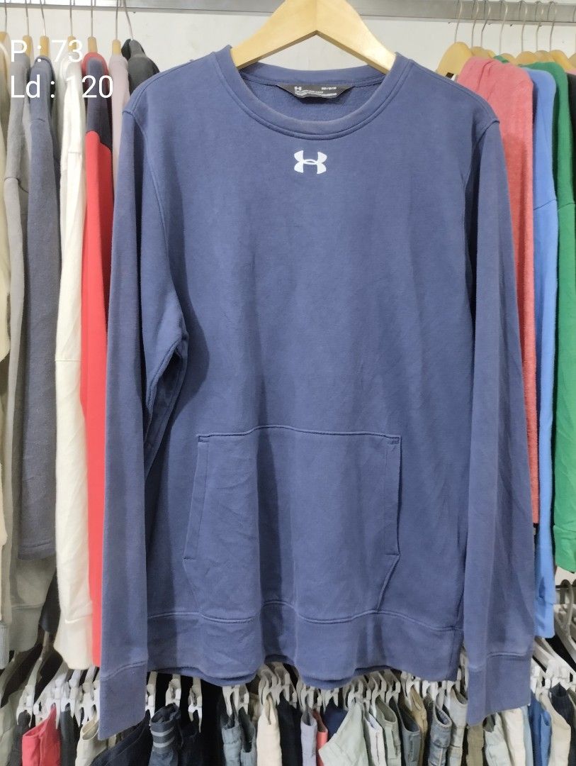 Crewneck Under Armor CN UA Fesyen Pria Pakaian Atasan di Carousell
