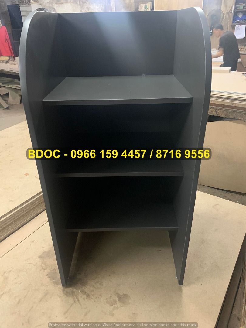 CUSTOMIZED PODIUM / GUARD DESK / OFFICE PARTITION / OFFICE FURNITURE ...