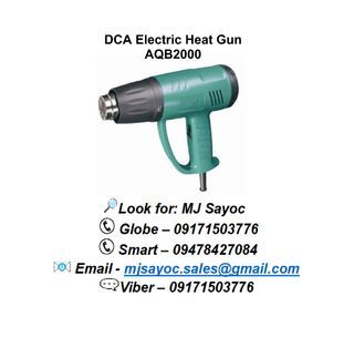 DCA Electric Heat Gun AQB2000