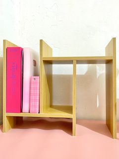 Desk Table Organizer Adjustable Bookshelf Storage Display Rack