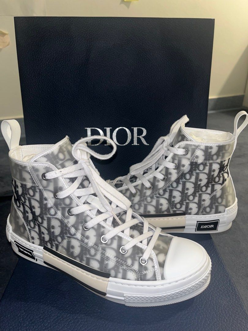 Dior B23 High Top White Black