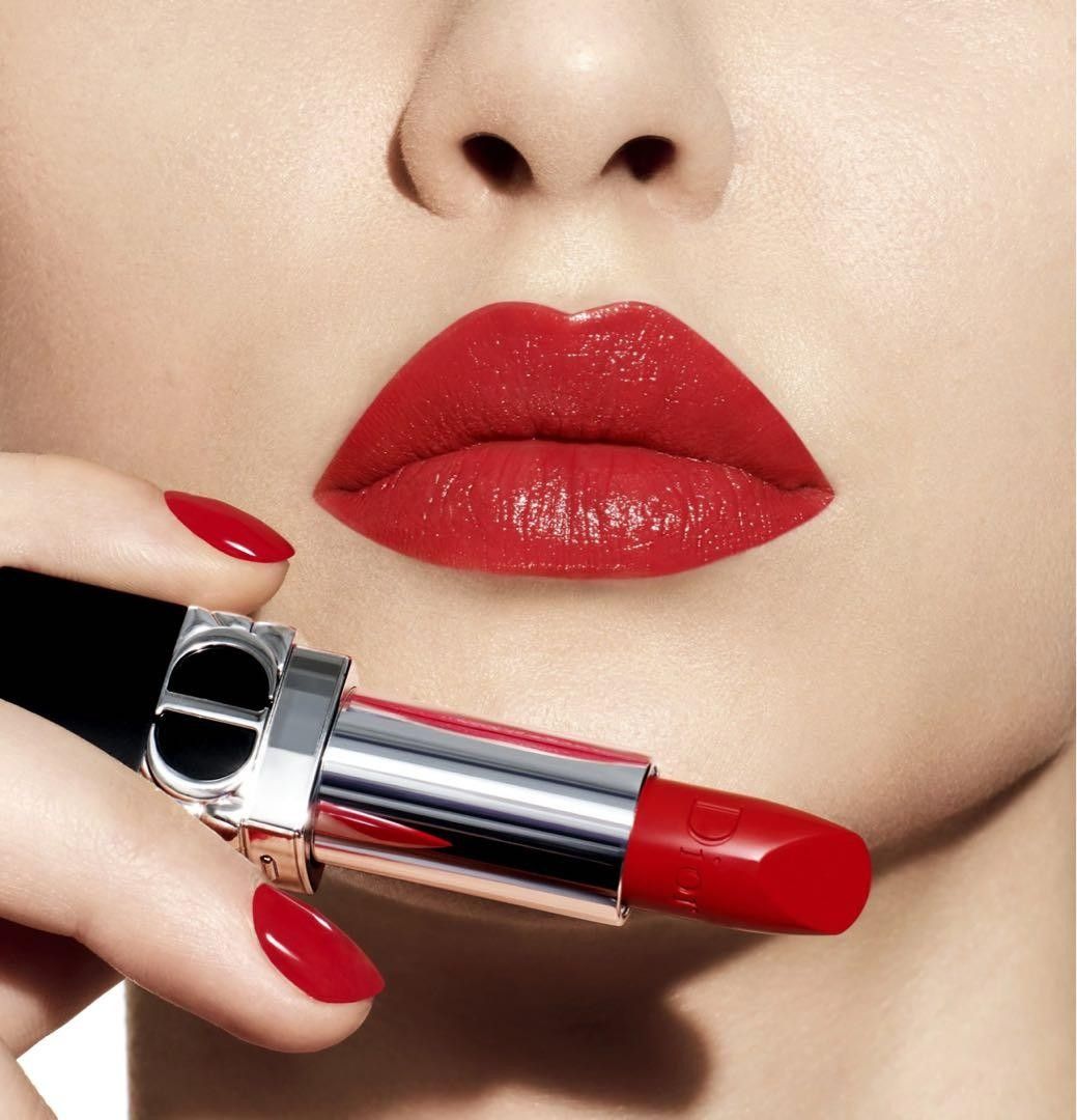 Christian+Dior+Rouge+Lipstick+999+Red+0.05+Oz+%2F+1.5g+Mini+Travel+Sample+Size  for sale online