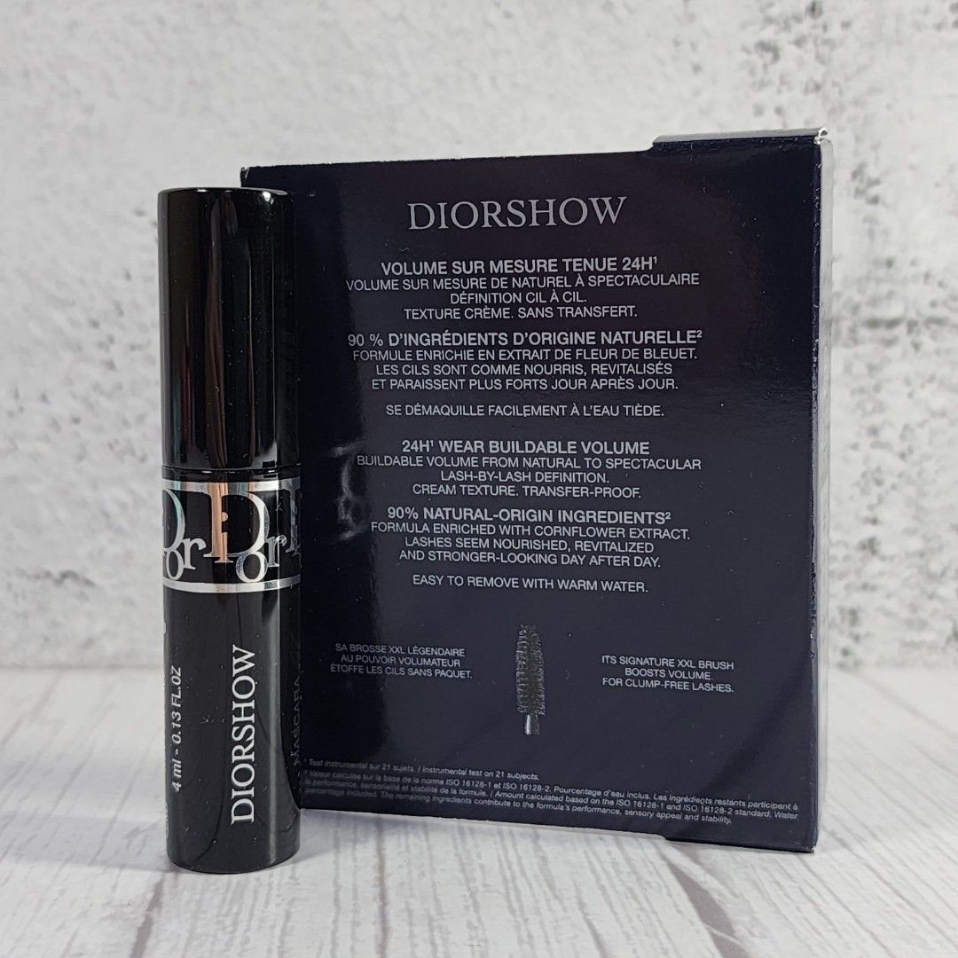 Dior volume mascara #09 Noir Black 4ml (Category: Makeup) located in Manila. Submitted by arianne0828 (Listing ID 1253664540, Image 2). Description: Brand new & authentic visit my shop fb : hotfindsmanila mop: gcash Bpi Bdo PNB cod via lalamove for Metro Manila.