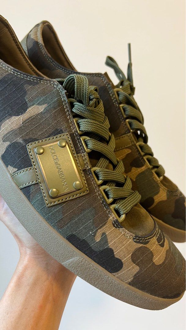 Dolce gabbana camouflage sales sneakers