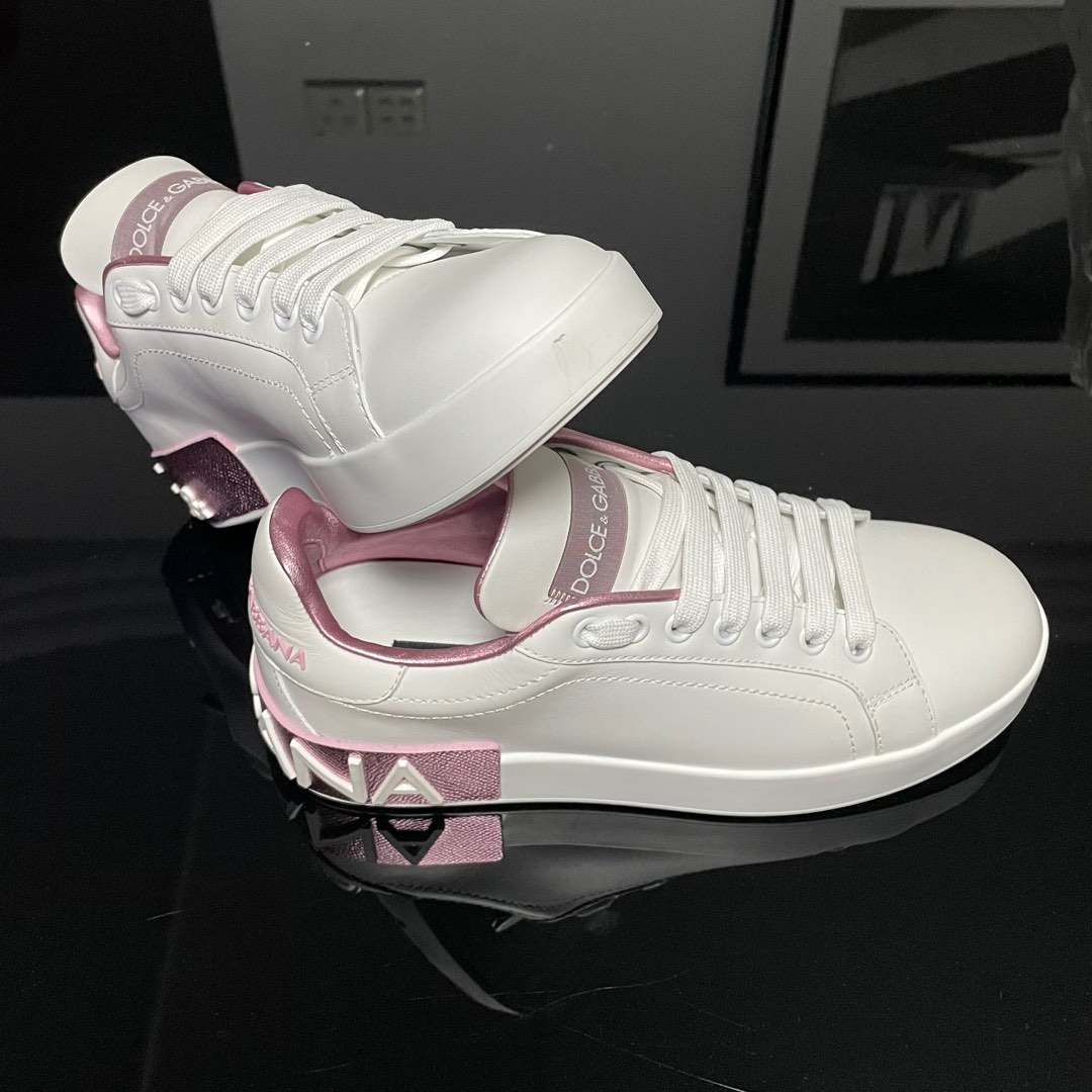 Calfskin nappa portofino sneakers top