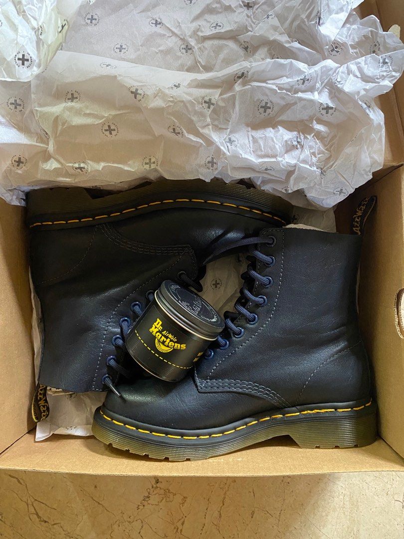 DR. MARTENS 1460 Pascal Virginia Dress Blues Men s Fashion