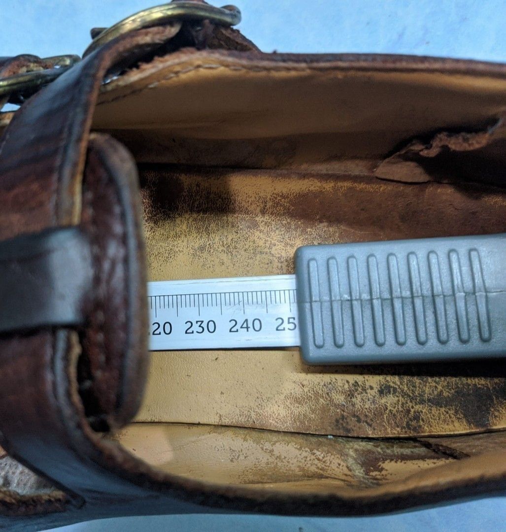 Dr Martens 8065 Mary Jane Strap Made in England Dark Brown Size 40 - Main Image