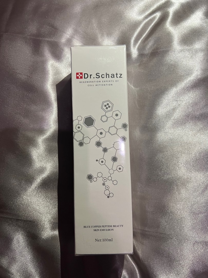 Dr. Schatz blue copper peptide beauty skin emulsion, Kesehatan