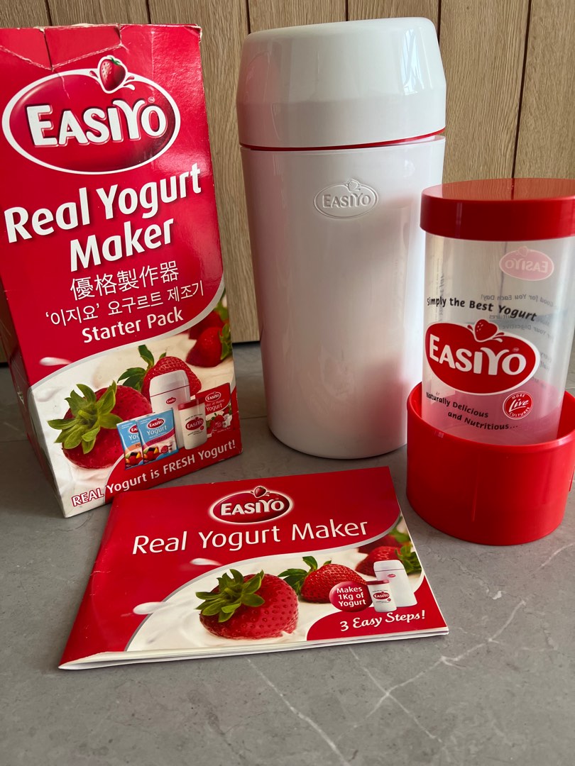 EasiYo Real Yogurt Maker (1kg), Food & Drinks, Beverages on Carousell