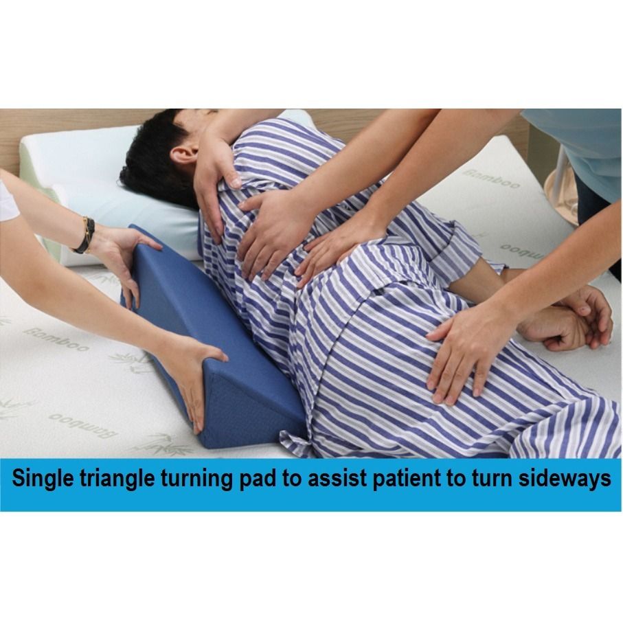 elderly Bed Wedge Triangular Pillow turning support (triangle pillow ...