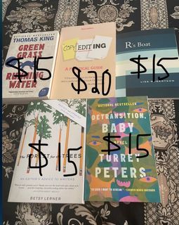 English/ Creative Writing Books Green Grass Running Water