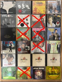 English/Soundtracks Music CDs Collection - Jewel, Savage Garden, 911, Ricky Martin, Az Yet, Boys2men, Hanson, Ant&Dec