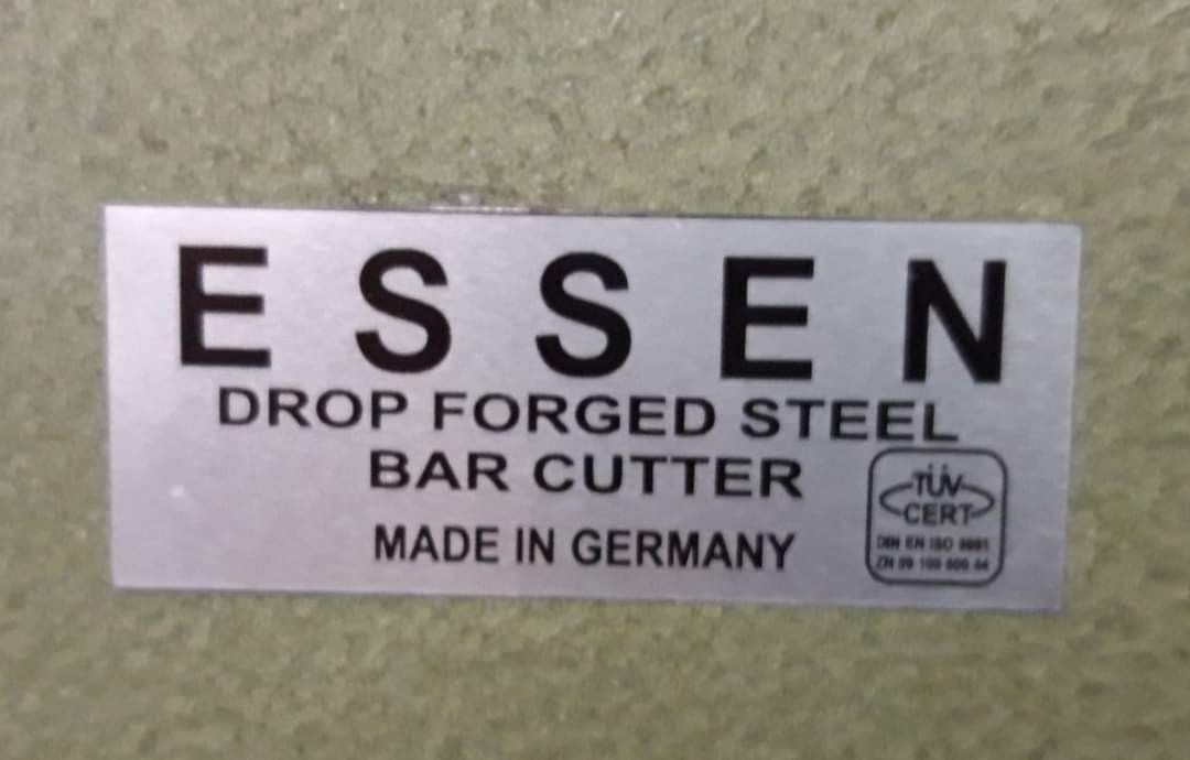 ESSEN BAR CUTTER Made in Germany (Category: Construction Tools & Equipment) located in Manila. Submitted by tonpornel (Listing ID 1253525136, Image 3). Description: Ton-Pornel Mercantile • We supply Powertools, Hardware tools, Plumbing, Paints, Electrical and Construction materials • We offer Paint Mixing and Powertools Repair Visit us: 38 Marcos Highway Mayamot, Antipolo City https://maps.google.com/?cid=1384230075759805792&entry=gps Store hours
