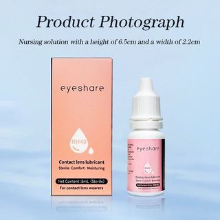 Eyeshare 8ML Contact Lens Solution Liquid Nursing for Eyes 1 Pieces Eye Drops Beauty Pupil Cleaning