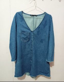FLASH SALE ZARA DENIM DRESS