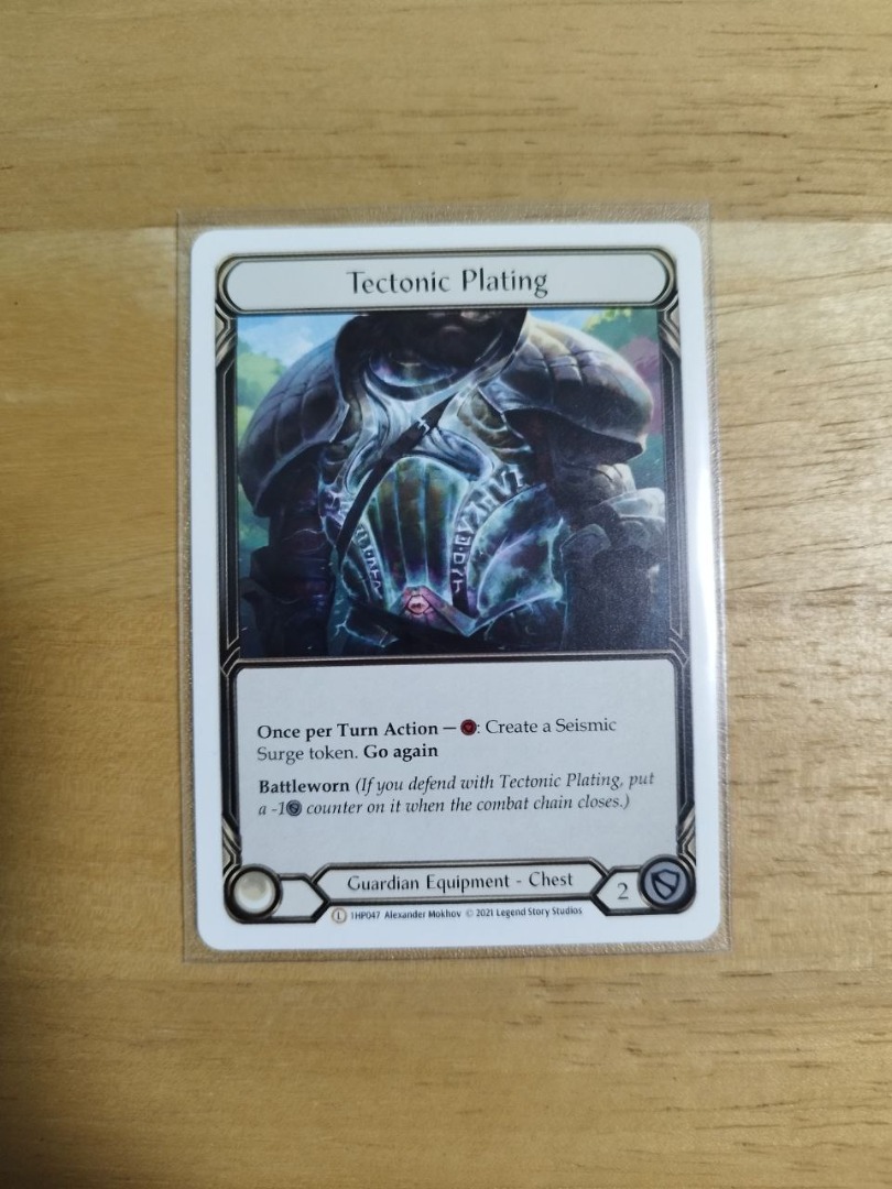 [Flesh and Blood TCG EN] Tectonic Plating (1HP047)