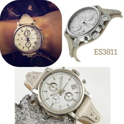 Fossil Genuine Leather ES3811 Women s Fashion Watches Accessories Watches on Carousell