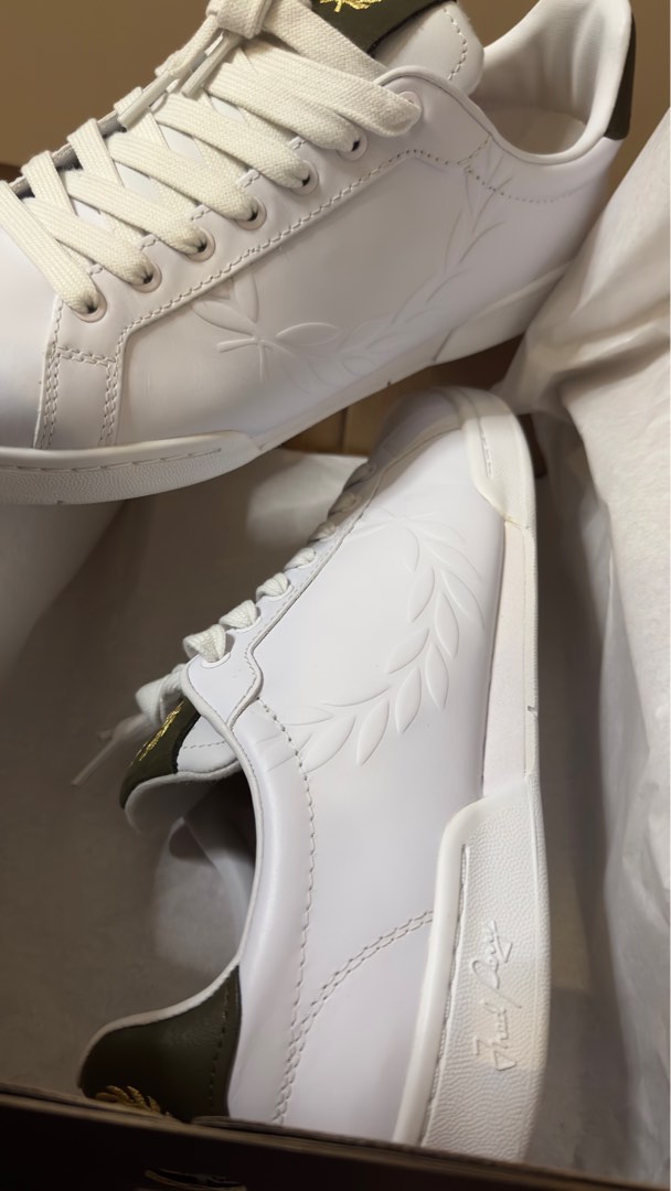 Fred Perry B721 Leather Sneakers - White | ModeSens | Sneakers, Sneakers  white, Leather sneakers