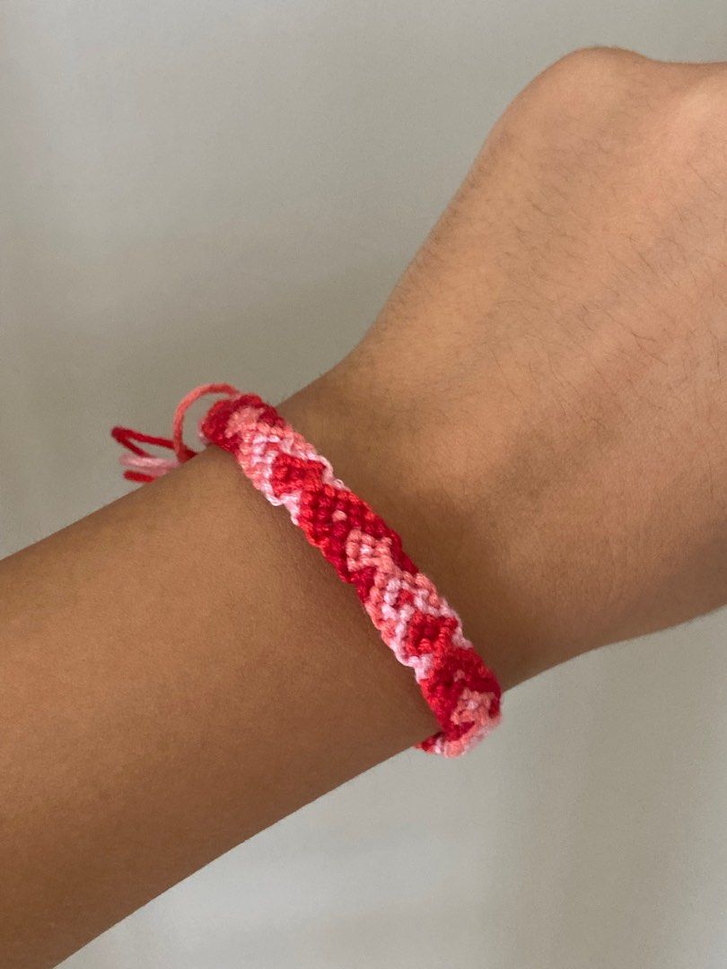 White clearance string bracelet