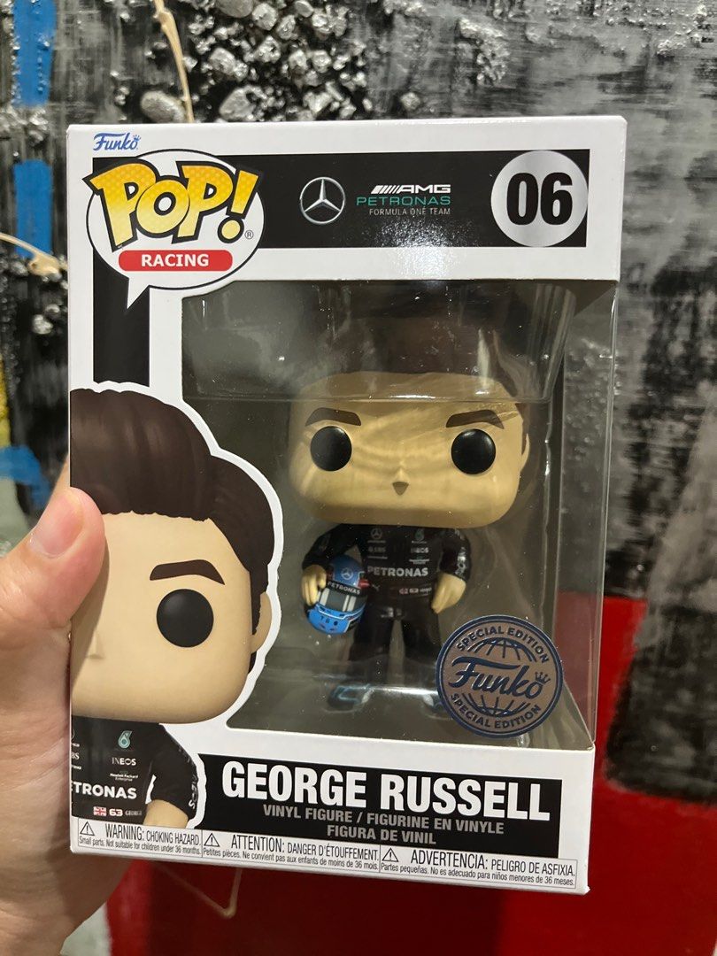 Funko Pop George Russel F1 Racing Exclusive