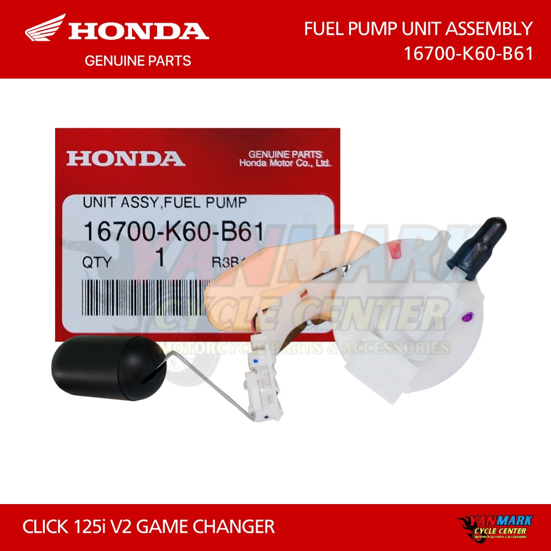 GENUINE STOCK HONDA FUEL PUMP UNIT ASSEMBLY CLICK 125i V2 GAME