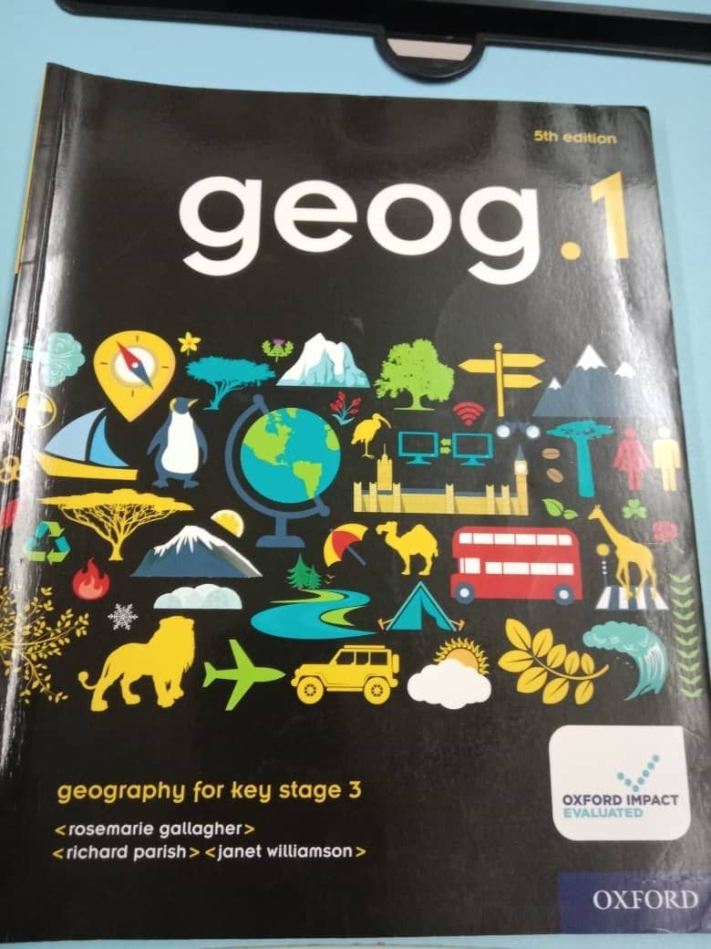 Geography textbook year 7, Hobbies & Toys, Books & Magazines, Textbooks