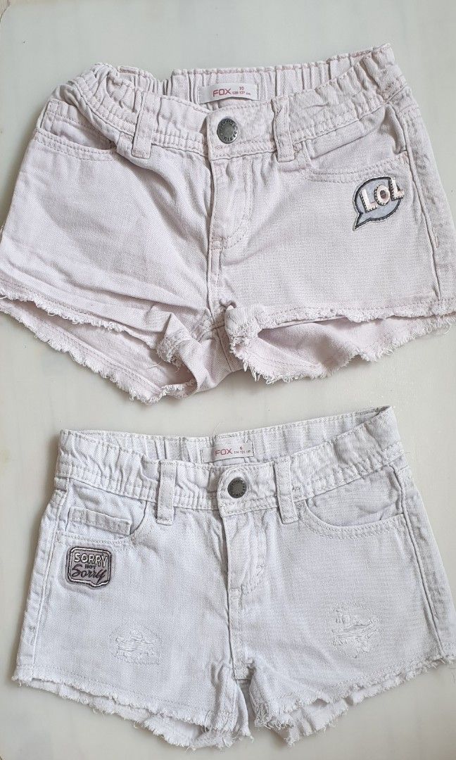 Girls denim shorts deals sale