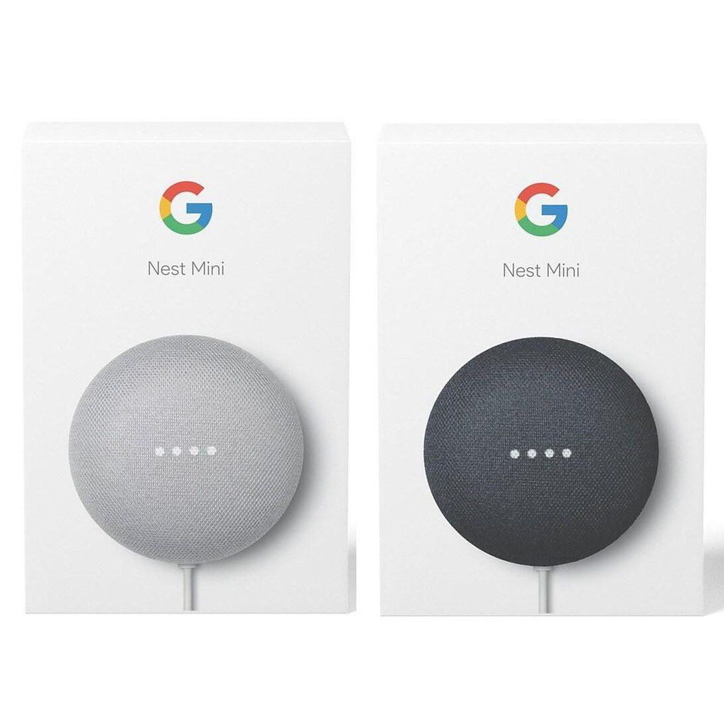 Google Nest Mini (2nd Generation) - Chalk 