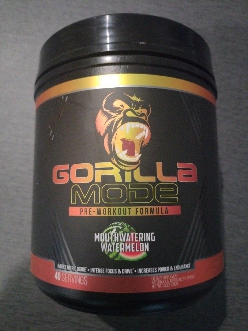 Gorilla Mode PreWorkout Formula, Mouthwatering Watermelon, Health