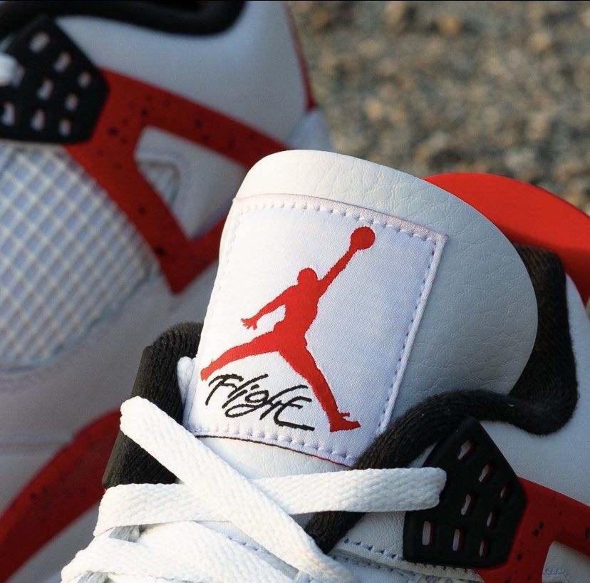 GS MEN SIZES Air Jordan 4 Red Cement Men s Fashion Footwear