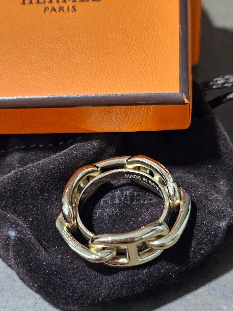 BNIB HERMES Regate Scarf Ring, Luxury, Accessories on Carousell