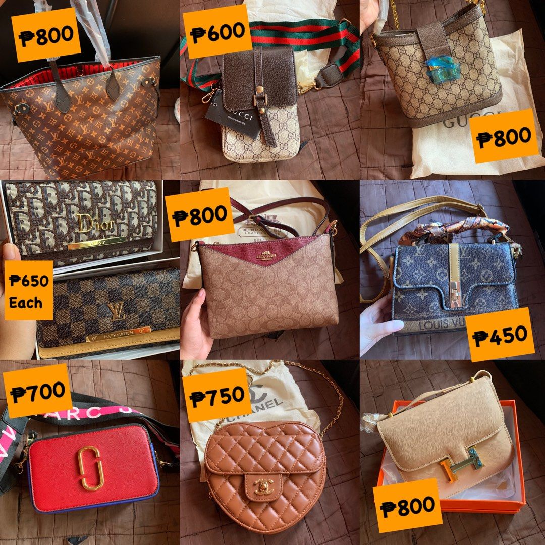 Louis Vuitton Straw and Pouch, Luxury, Bags & Wallets on Carousell